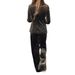 2025 New Autumn And Winter Women's Fashion Double-Breasted Velvet Two-Piece Suit_ecoleips.com