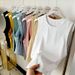 Women's Clothing Style Women's Sleeveless Mesh Vest Breathable Quick Drying Sports Fitness Top Summer Style Yoga Vest_ecoleips.com