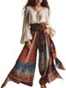 Women's Clothing Ethnic Style Printed Color Matching Fashion Casual Pants For Women_ecoleips.com