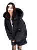 girl American Retro Workwear Parka Jacket Women's Winter 2025 New Super Stylish Large Fur Collar Cotton Coat_ecoleips.com