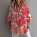 Women's Clothing New Fashion Digital Printing Long Sleeve Shirt_ecoleips.com