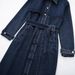 Women's Autumn Long Denim Trench Coat With Belt – Outerwear Trench Oversized Jacket, Casual & Office Wear_ecoleips.com