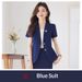 Summer New Short-sleeved Blazer Women, Lightweight Professional Suit, Formal Attire For Jewelry Store Workwear_ecoleips.com