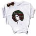 European And American Clothing, Round Neck, Women's Printed Summer Short-sleeve T-shirt For Girls_ecoleips.com