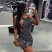 Women’s Clothing Spring And Summer New Women's Fashion Fashion Halter Neck Sexy Backless Sequin Tassel Dress For Women_ecoleips.com