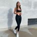 Trendy Strappy Sports Bralette – Spring 2024 High-Stretch Cropped Tank Top For Women, Breathable Polyester, Streetwear & Gym Essential_ecoleips.com