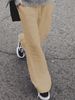 Suitable For All Seasons 2024 Spring/Summer New Solid Color Tie Loose Fashion Casual Wide-Leg Pants For Women_ecoleips.com
