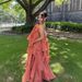 Elegant Off-Shoulder Backless Maxi Dress With 3D Floral Appliques & Ruffled Hem For Women – Summer Vacation & Beach Party Essential_ecoleips.com