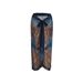 European American Style Drawstring Tie up Short Skirt Bikini Mesh Three Piece Swimsuit for Women Export_ecoleips.com