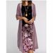 New Summer Women's Two-Piece Set From Europe America: Printed Round-Neck Dress And Jacket In Stock_ecoleips.com