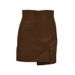 YD350 New Fashionable Sexy PU Leather With Slit, High-Waisted Slim-Fit Short Skirt For Autumn And Winter_ecoleips.com