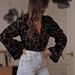 Aria Basics Aria Basics 2025 European American Cross-Border Japanese And Foreign Trade Women's Clothing Korean Version New Hollow Casual Shirt_ecoleips.com