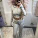 Women's Personalized Multi-pocket Zipper Hooded Street Shot Casual Suit_ecoleips.com