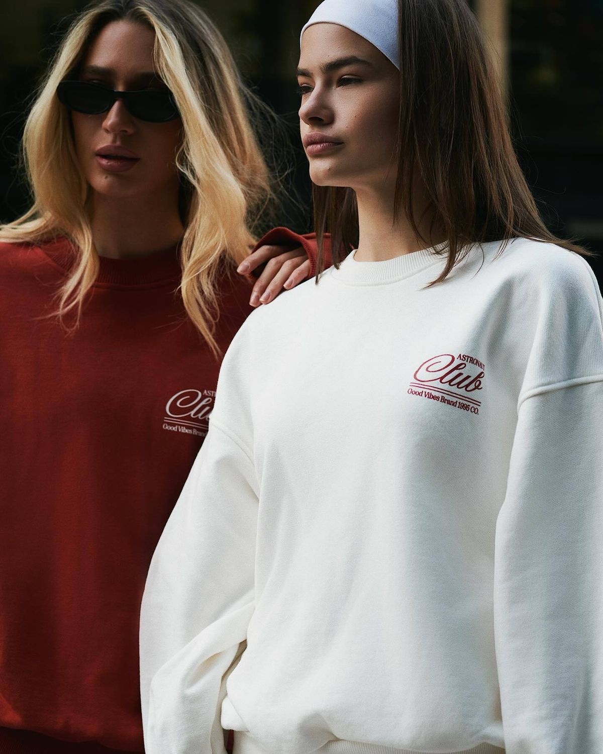 Women's Heavyweight Round Neck Sweatshirt - Autumn Winter Loose Fit Casual Pullover With Stylish Letter Print_ecoleips.com