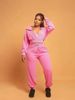 Women's Clothing Leisure Loose Long Sleeved Zipper Sweater Jacket Hooded Fitness Sports Sweater_ecoleips.com