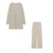 Knit Three-Piece Set For Women 2026 Spring Autumn New Cross-Border European And American Women's Clothing Jacket,_ecoleips.com