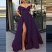Women's Clothing New Summer Dresses Deep V Neck Satin Multi Color Dress_ecoleips.com