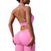 Women's Clothing Halter neck hip lifting backless jumpsuit female sexy peach hip tight jumpsuit fitness quick drying body shaping yoga clothes_ecoleips.com