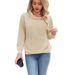 2026 European And American New Women's Clothing Spring, Autumn And Winter Sweater Hooded Pocket Solid Color Top, Seasonal Daily Wear_ecoleips.com