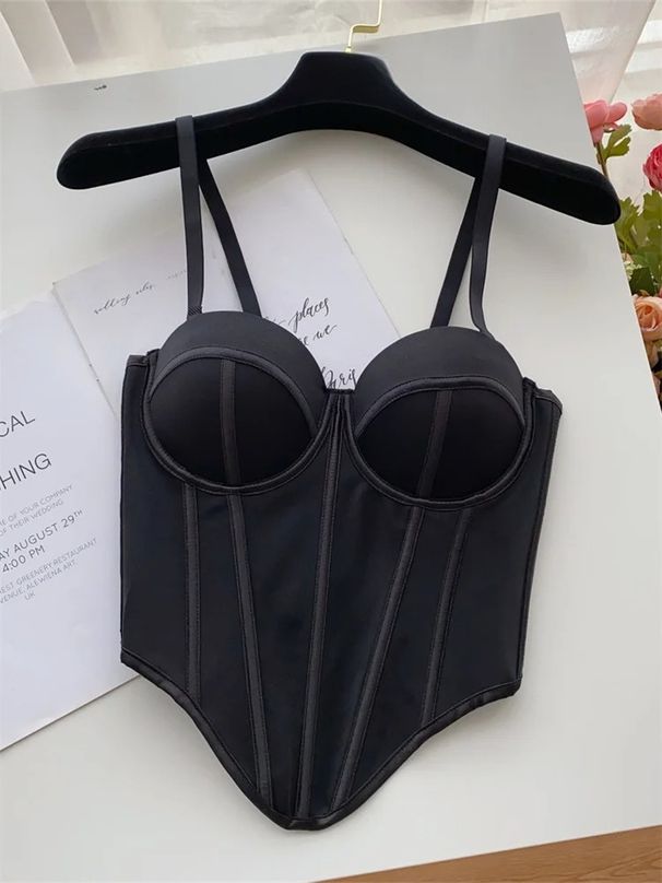 SINGREINY Fashion Sexy Camisole Women 2026 Newest Slim High Quality Bra Ladies French Sleeveless Solid Senior Summer Tank Top_ecoleips.com