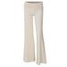 Women's Summer Fashion Slim Fit Suit Solid Color Strapless Top Flared Trousers 2025 New Style Cross Border Trade Clothing_ecoleips.com