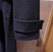 Double-breasted Long Deep Sea Blue Belt Double-sided Woolen Coat_ecoleips.com