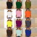 2026 New Cross-Border Women's Round Neck T-Shirt With 7/8 Sleeves In Solid Color_ecoleips.com