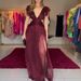 Women's Clothing style lace sleeve hollow sexy perspective dress_ecoleips.com