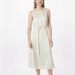 Summer New French-style Elegant Dress With Belt That Accentuates The Waist Creates A Slimming Effect, Sleeveless,_ecoleips.com