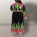 Plus Size Floral Print Pleated Maxi Dress With Belt - Elegant Long Sleeve Dress For Women (0XL-5XL, Multi-Color Options)_ecoleips.com