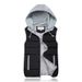 Women's Clothing Lightweight Quilted Vest With Hood - Soft Down Alternative Filling, Zipper Front, Casual Streetwear For Fall & Winter_ecoleips.com