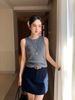 Returns No Exchanges Wardrobe Regular Wool Inner Outer Wear Vest Women's Sleeveless Top Solid Color Versatile 0558_ecoleips.com