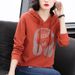 A Thin, Loose Long-Sleeved Base Shirt For Women In Spring And Autumn, And A Large-Sized Hooded Jacket For Middle-Aged Mo_ecoleips.com