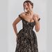 2025 Spring/Summer New European And American Style Women's Fashionable Off-Shoulder Backless Slim-Fit Waist-Cinching_ecoleips.com