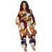 Women's Clothing ZQK2558 Hot sale sexy slim backless hook flower print large size jumpsuit_ecoleips.com
