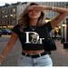 Summer Women's Casual Short Sleeve T-Shirt Crew Neck Printed Top Fashion Trendy European American Style Hot Selling 2025_ecoleips.com