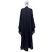 Middle Eastern Cross-border Muslim Women's Abaya Evening Gown, Chiffon Long Dress, Arabian Cape Robe_ecoleips.com