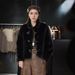 Maillard Leather Buckle Design Small Fragrance Fur Coat Winter Fur Coat_ecoleips.com