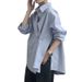 White Women's Shirt, French-style Top, 2025 Spring Autumn New Popular Style, Suitable For Layering, Long-sleeved,_ecoleips.com