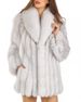 Women's Faux Fur Coat Longline Winter Jacket Slim Fit Fashion Outerwear Street Style Luxe Warm Coat_ecoleips.com