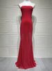 Mozision Off-shoulder Strapless Sexy Maxi Dress Women Gown Fashion Elegant Mesh Sleeveless Backless Bodycon Club Party Dresses_ecoleips.com