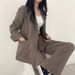 Blazer New Style Korean Fashion Slim Fit Women's Outerwear Fairy Like Versatile_ecoleips.com