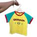 Summer Export Style Women's Slim Fit Short Sleeve T-Shirt Sexy National Flag Embroidery European American Cross Border Top_ecoleips.com