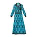 Miyake Pleated Dress Autumn Houndstooth Plus Size Mid-Length Elegant Fashion Slimming Dress_ecoleips.com