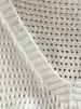 Hollow Out Knit Mini Dress Women's Sleeveless V-Neck Bodycon Short Dress Button Decor Summer Beach Vacation Sexy Dress_ecoleips.com