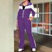 Women's Clothing Fashionable And Comfortable Contrast Color Stitching Sports Style Zipper Jacket And Casual Trousers_ecoleips.com