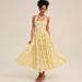 Summer New Women's Long Dress Halter Neck Lace Solid Color Open Back Strapless Waist European And American Style 2025_ecoleips.com