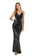 Women's Sexy Suspender Backless Long With Elastic Floor Dress_ecoleips.com
