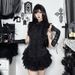 Summer Ice Style Striped Sleeveless Shirt CF26100AHO Dark Color Versatile Comfortable Subculture Top for Women_ecoleips.com