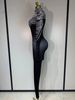 Women Sexy Nightclub Evening Party Drag Queen Singer Dancer Stage Performance Costume Luxury Stretch Jumpsuit SZY8_ecoleips.com